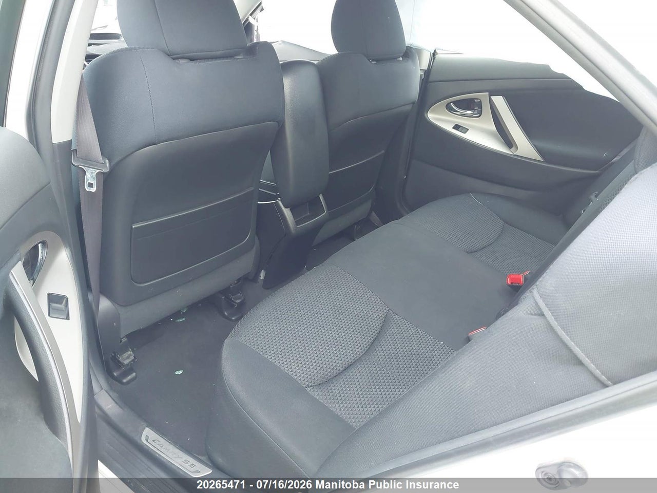 2009 TOYOTA CAMRY SE thumbnail 9