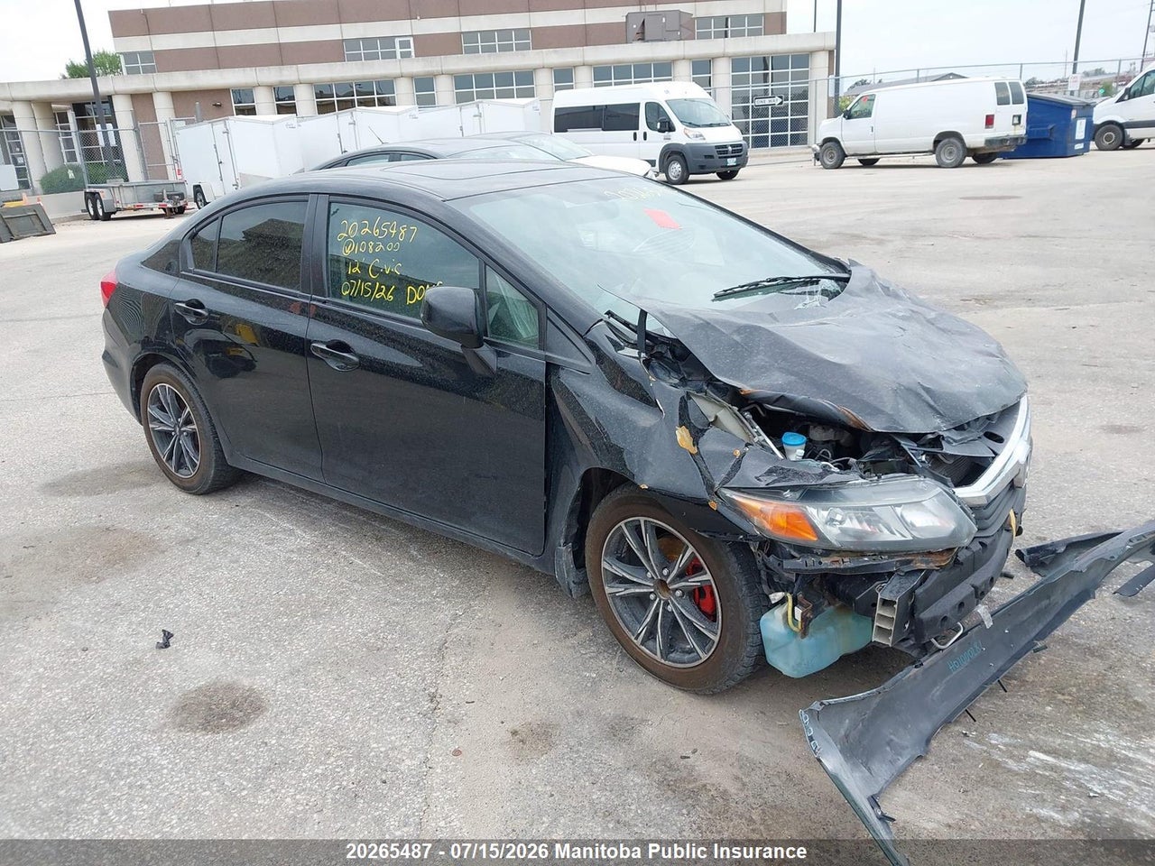 2012 HONDA CIVIC EX thumbnail 2