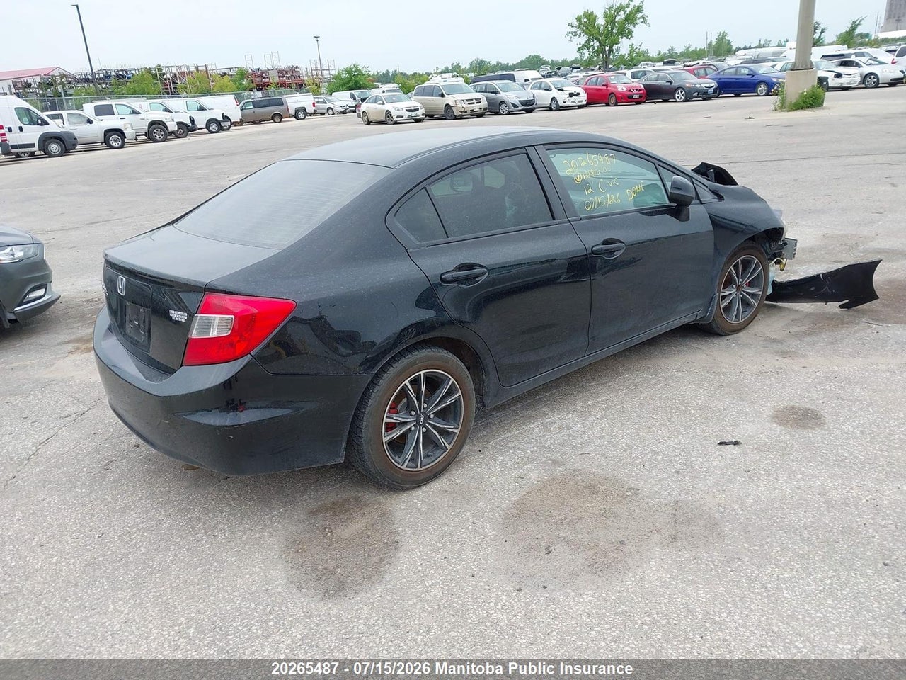 2012 HONDA CIVIC EX thumbnail 5