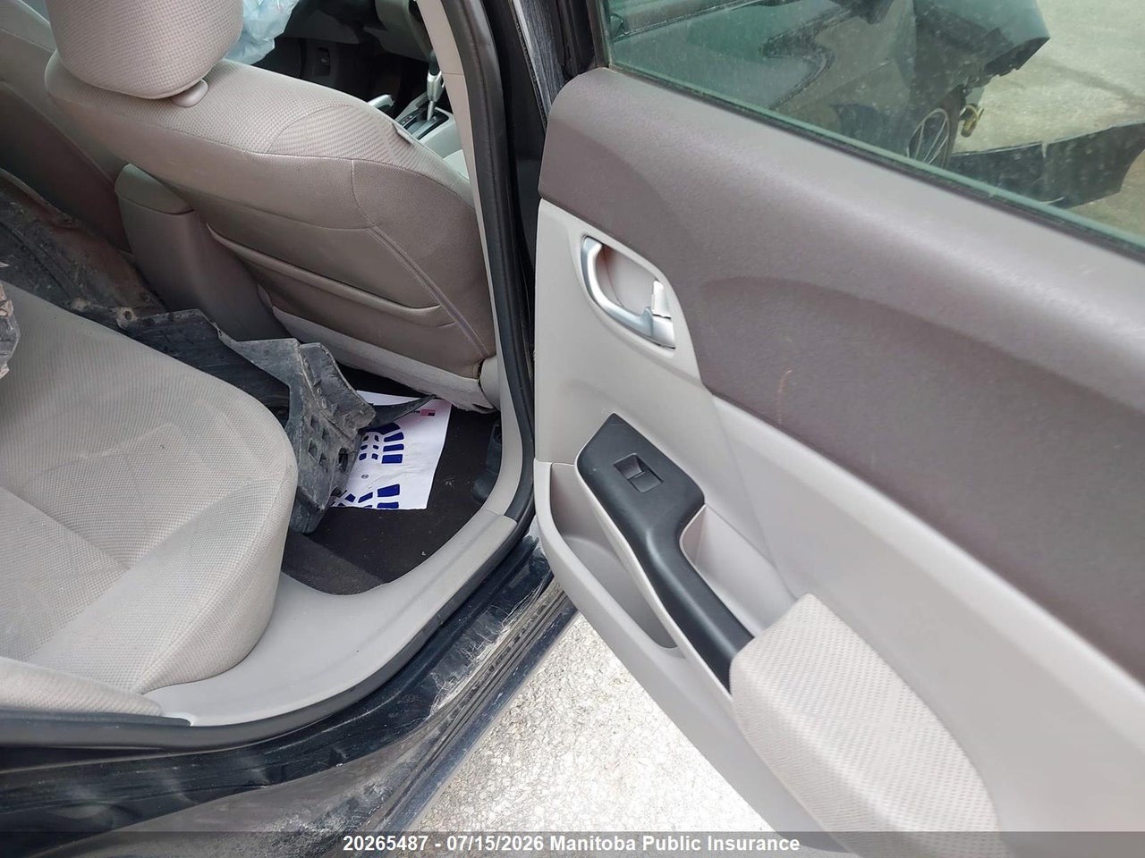 2012 HONDA CIVIC EX thumbnail 9