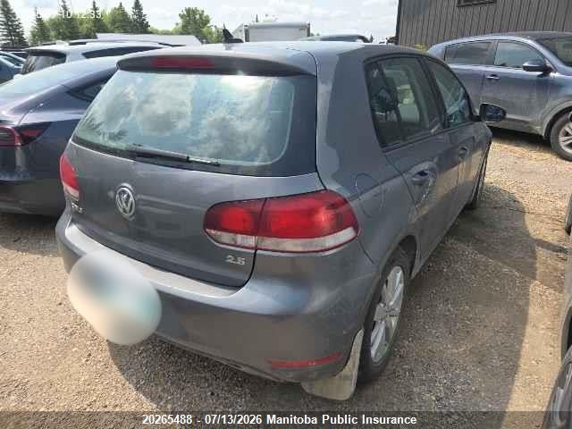 2012 VOLKSWAGEN GOLF 2.5 thumbnail 5