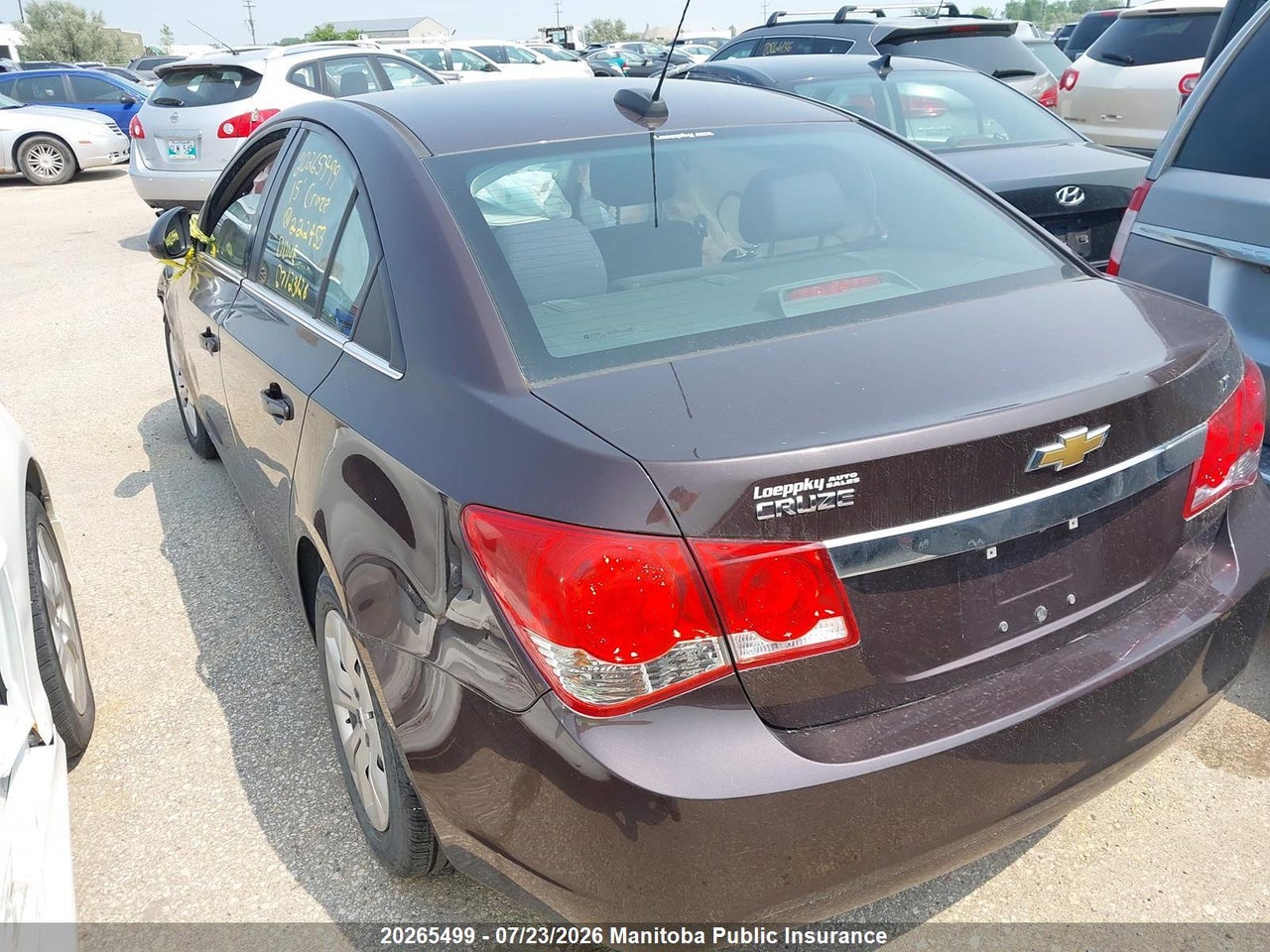 2015 CHEVROLET CRUZE LT TURBO thumbnail 4