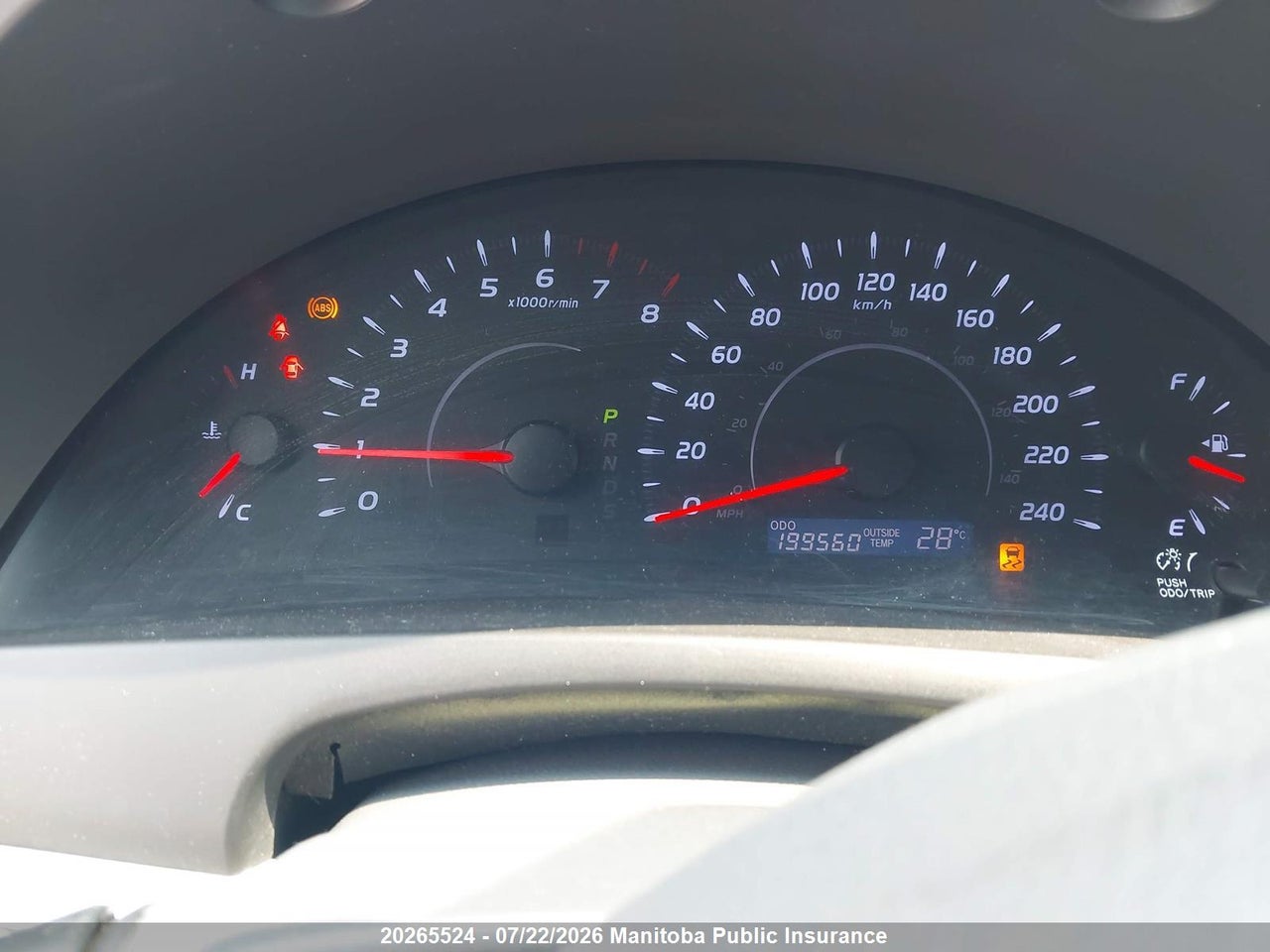 2011 TOYOTA CAMRY LE thumbnail 8