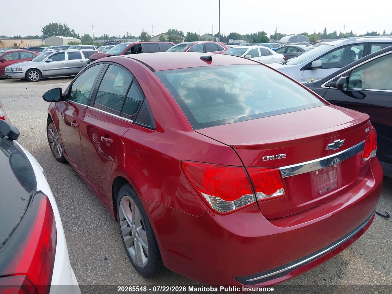 2014 CHEVROLET CRUZE LTZ TURBO thumbnail 4
