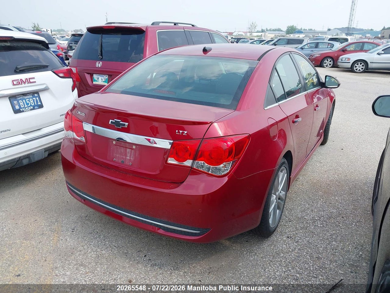 2014 CHEVROLET CRUZE LTZ TURBO thumbnail 5