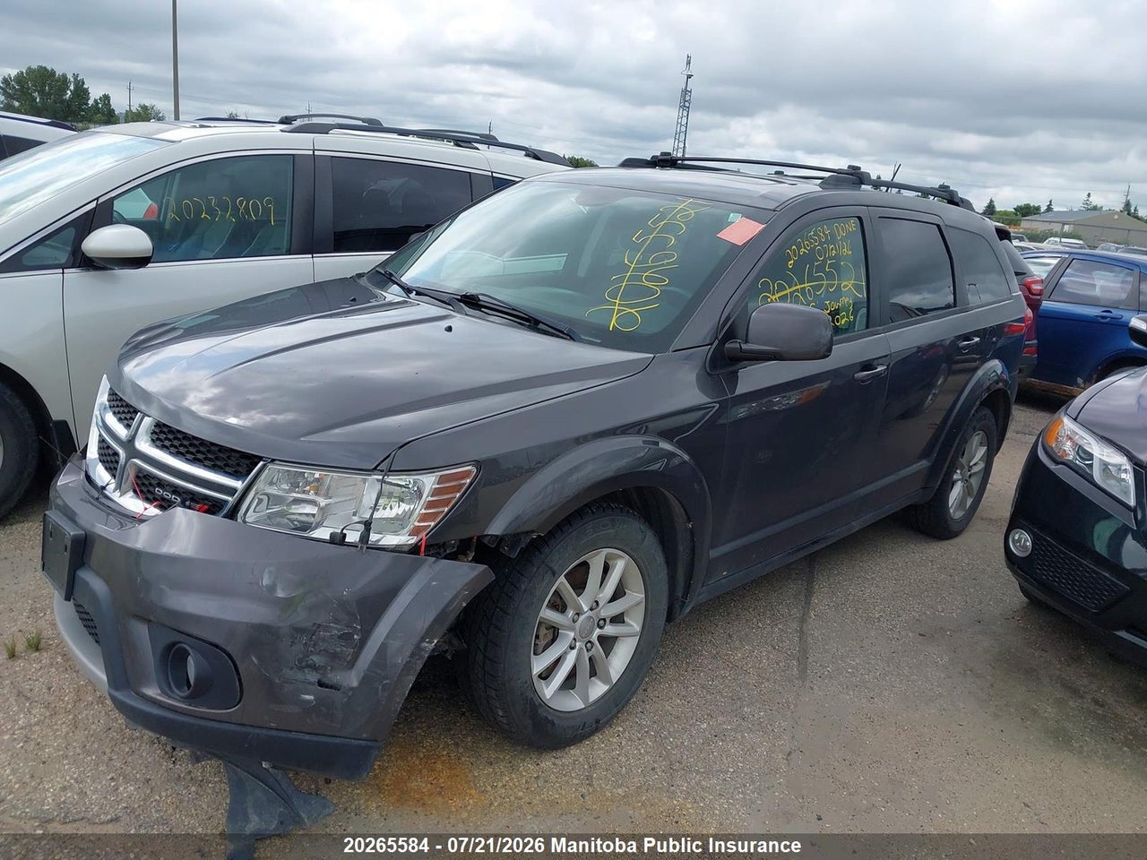 2015 DODGE JOURNEY SXT thumbnail 3