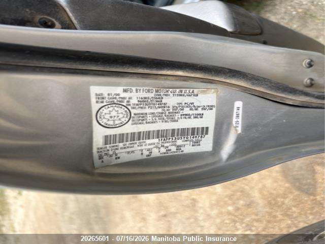 2000 FORD TAURUS SE thumbnail 10
