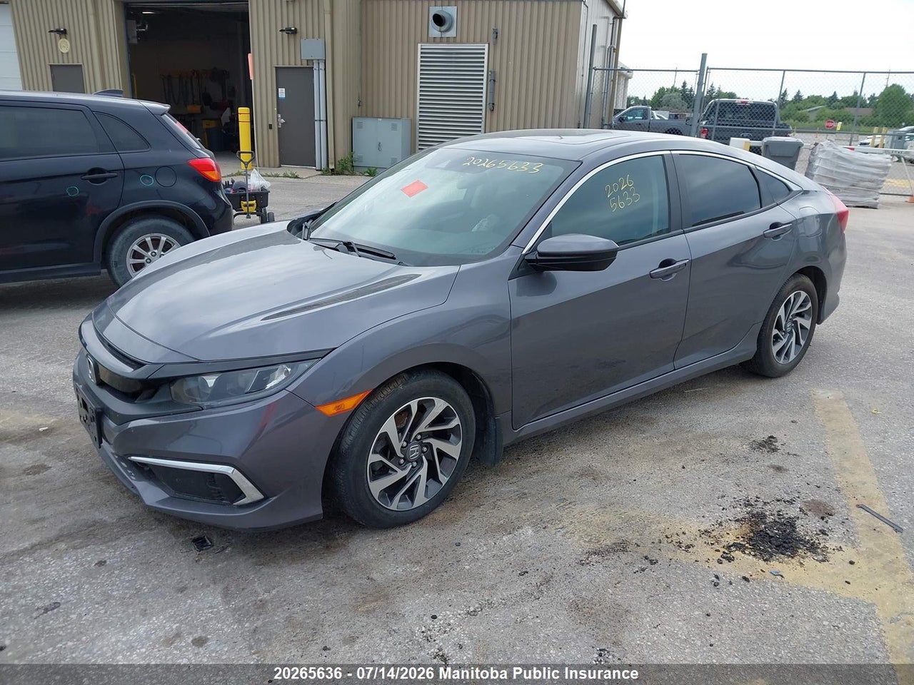 2019 HONDA CIVIC EX thumbnail 3