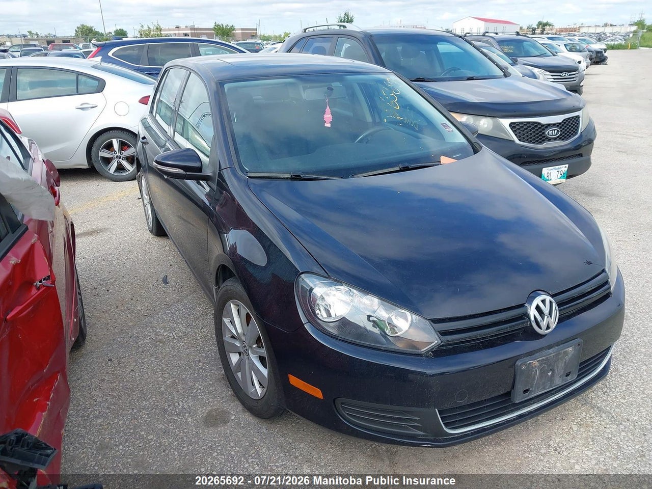2013 VOLKSWAGEN GOLF 2.5 thumbnail 2
