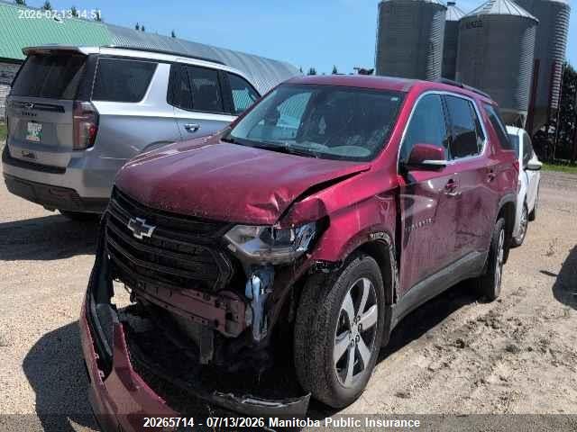 2020 CHEVROLET TRAVERSE LT thumbnail 3