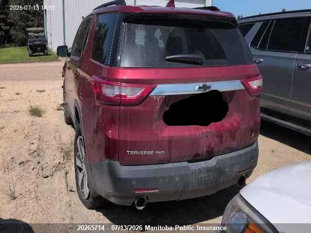 2020 CHEVROLET TRAVERSE LT thumbnail 4