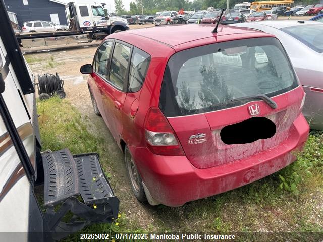 2008 HONDA FIT LX thumbnail 4