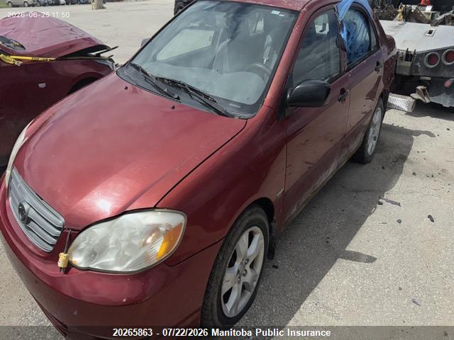 2004 TOYOTA COROLLA thumbnail 3