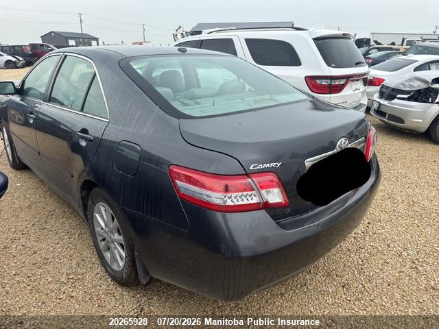 2010 TOYOTA CAMRY XLE thumbnail 4