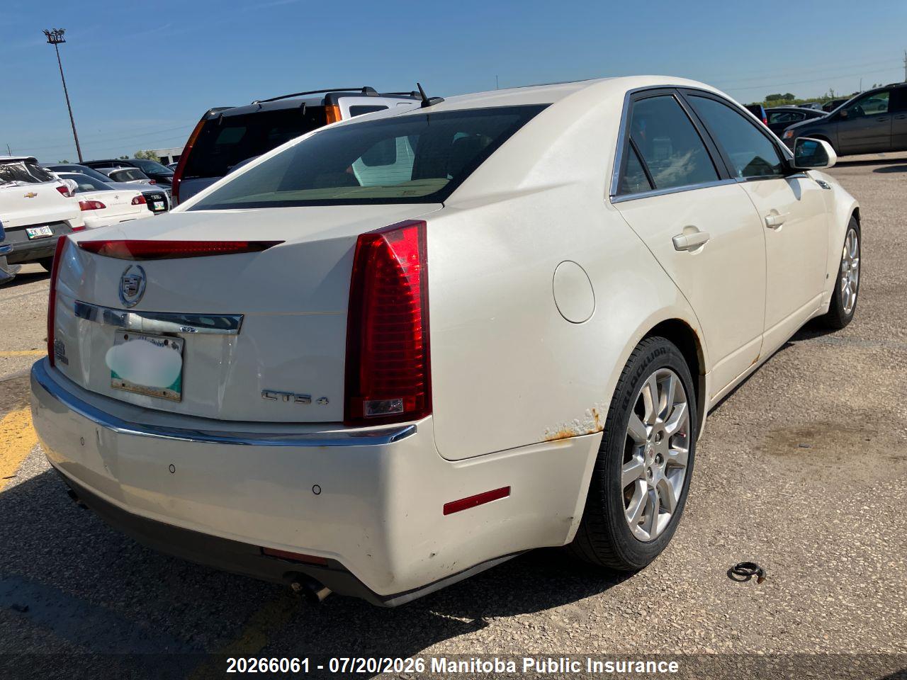 2008 CADILLAC CTS 3.6L  thumbnail 4