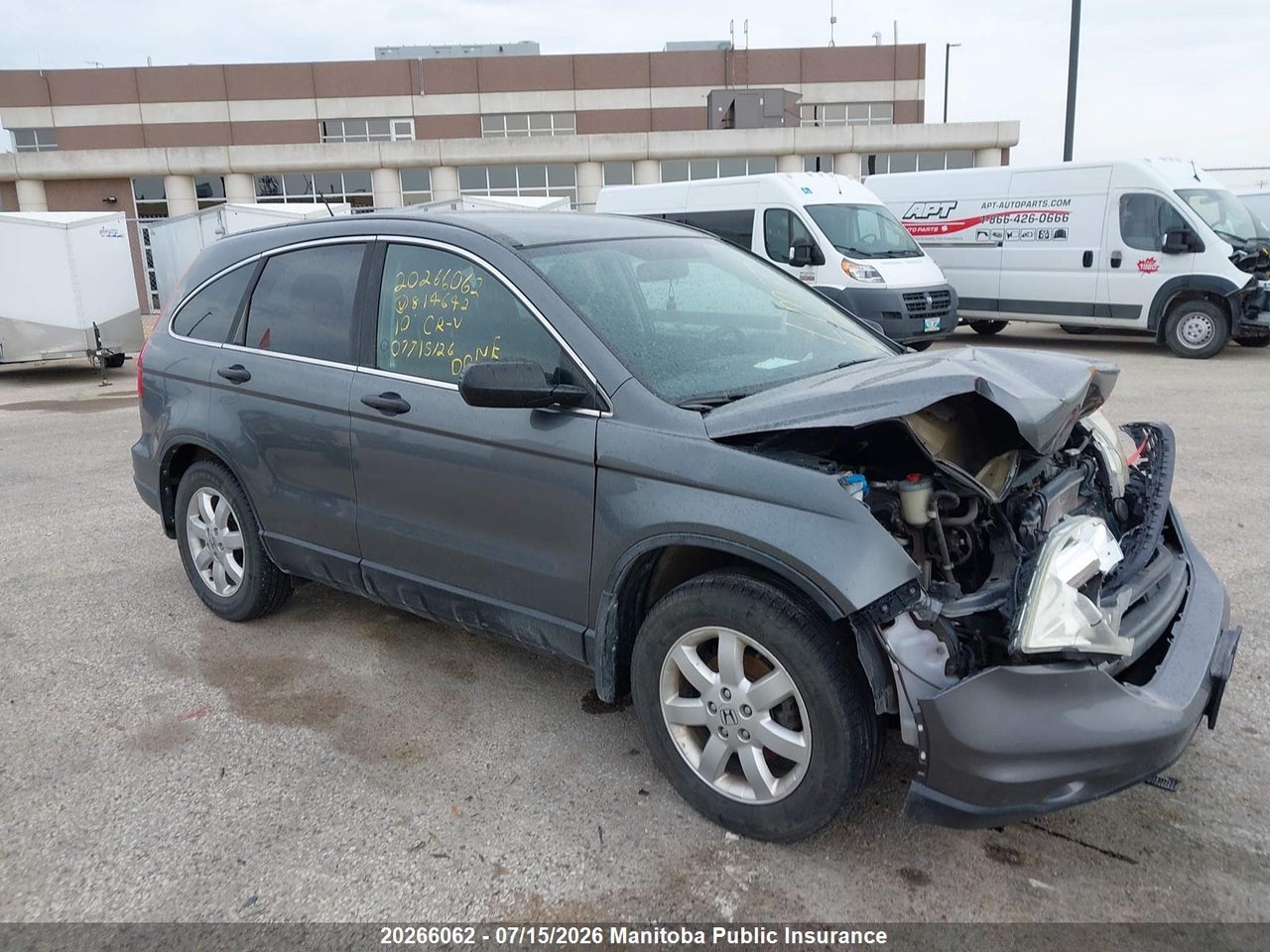 2010 HONDA CR-V LX thumbnail 2