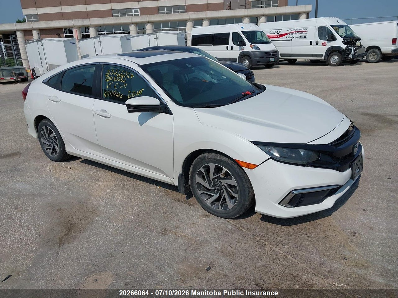 2019 HONDA CIVIC EX thumbnail 2