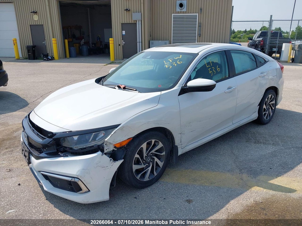 2019 HONDA CIVIC EX thumbnail 3