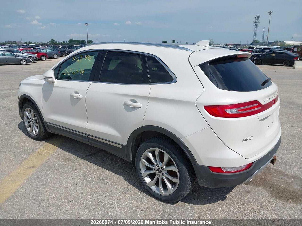 5LMCJ2D93HUL14494 · 2017 LINCOLN MKC SELECT · 3/12
