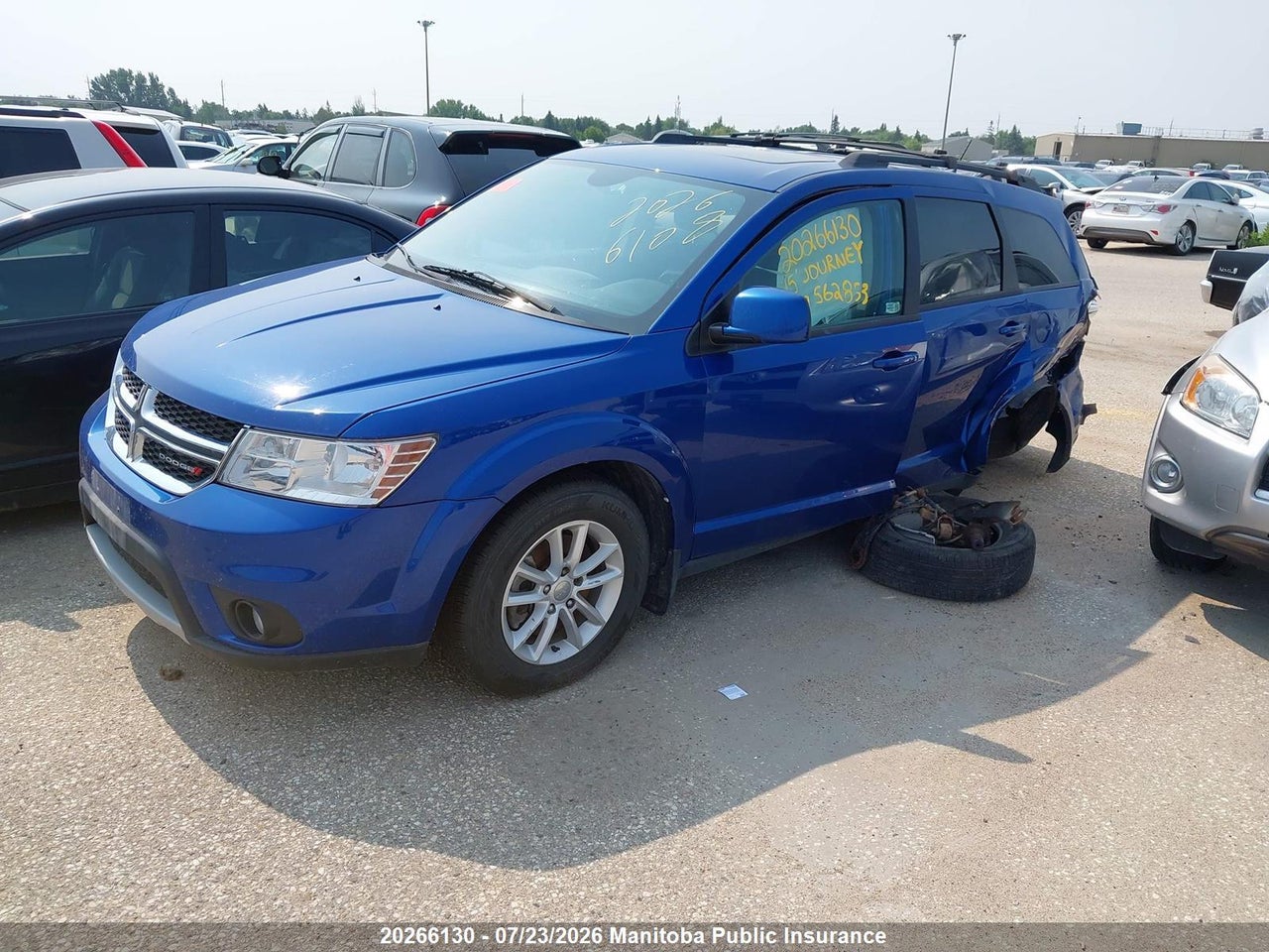 2015 DODGE JOURNEY SXT thumbnail 3