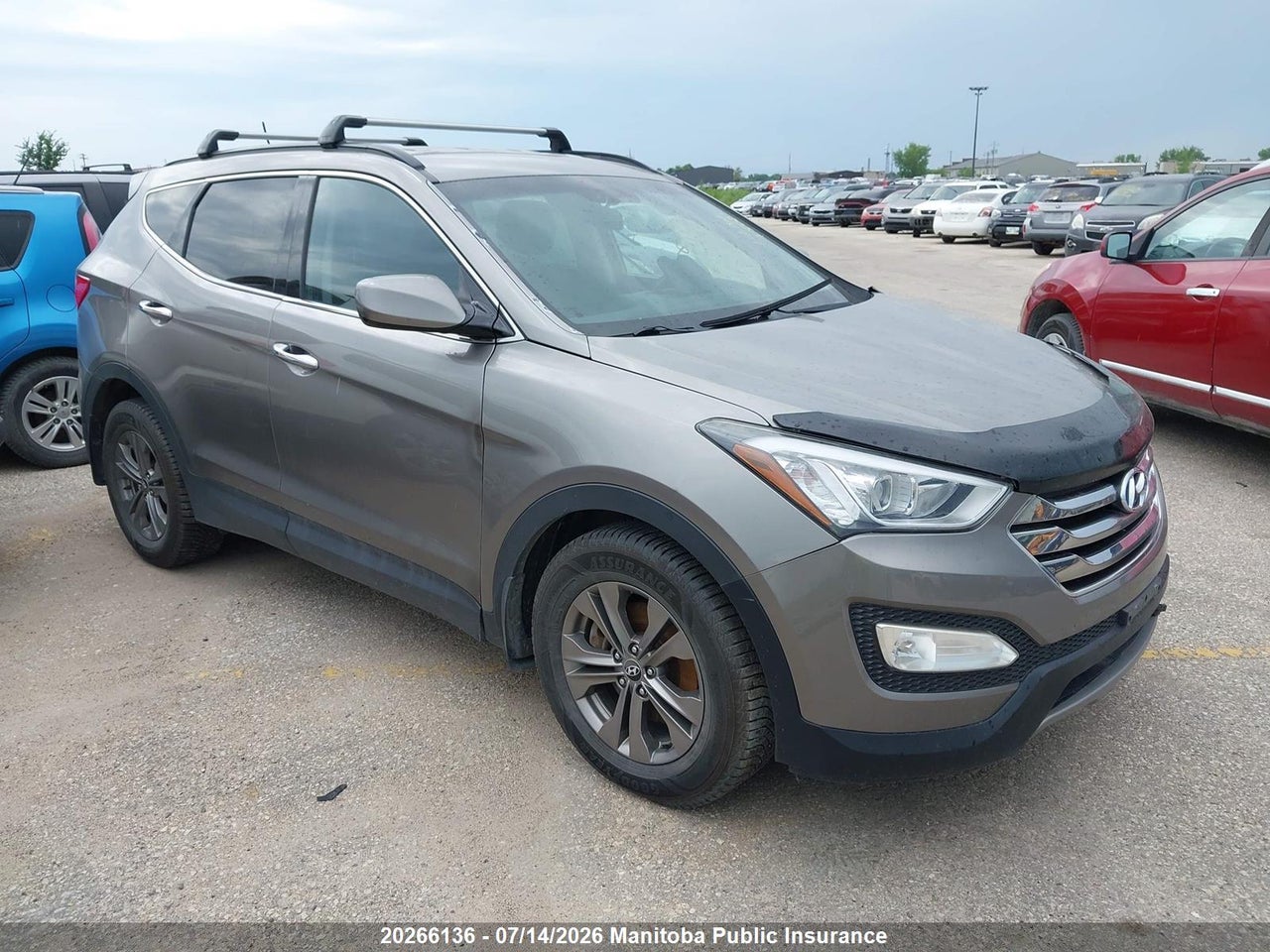 2014 HYUNDAI SANTA FE 2.0T thumbnail 2