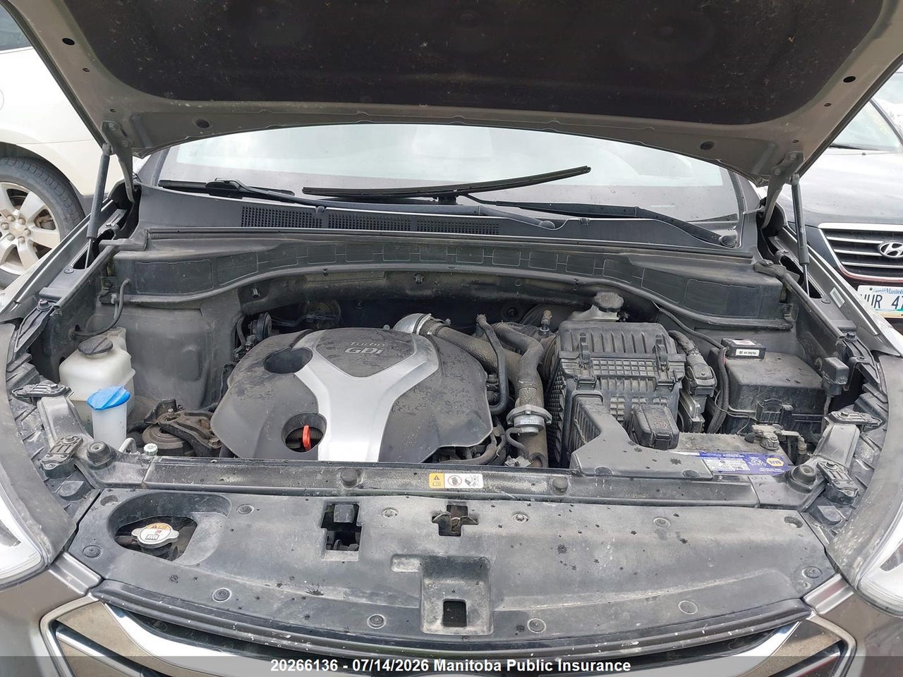 2014 HYUNDAI SANTA FE 2.0T thumbnail 11