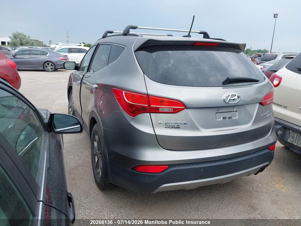 2014 HYUNDAI SANTA FE 2.0T thumbnail 4