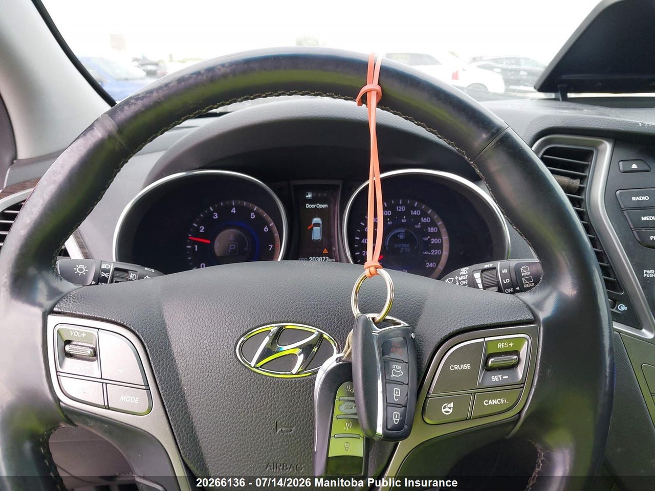 2014 HYUNDAI SANTA FE 2.0T thumbnail 8