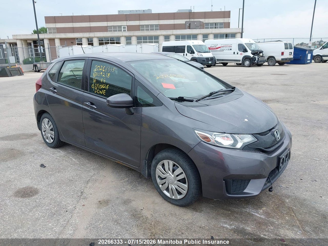 2016 HONDA FIT LX thumbnail 2