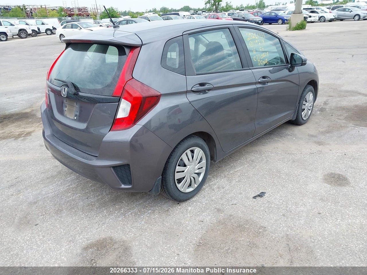 2016 HONDA FIT LX thumbnail 5