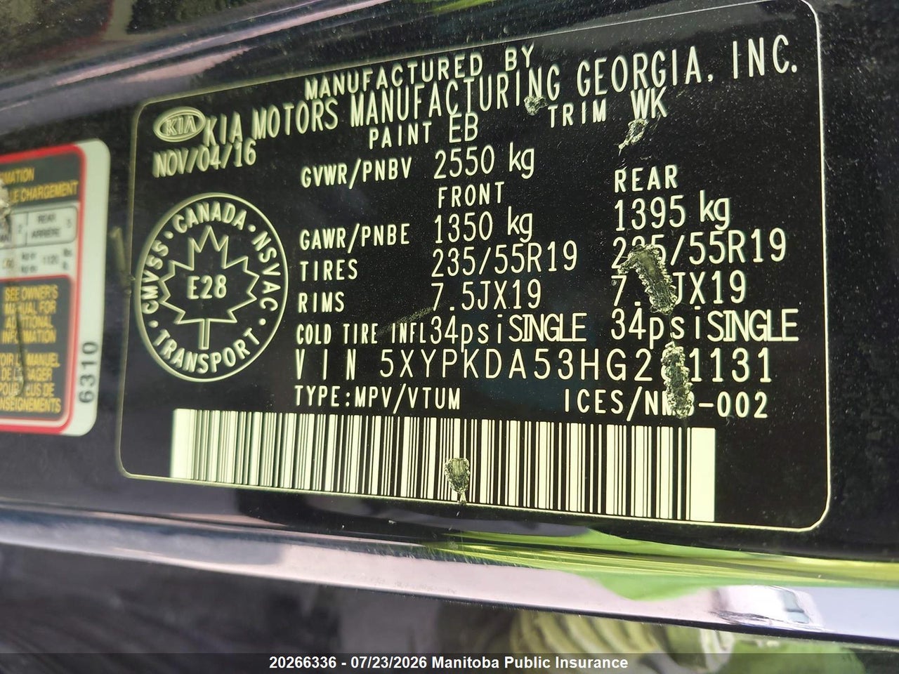 2017 KIA SORENTO SX V6  thumbnail 10