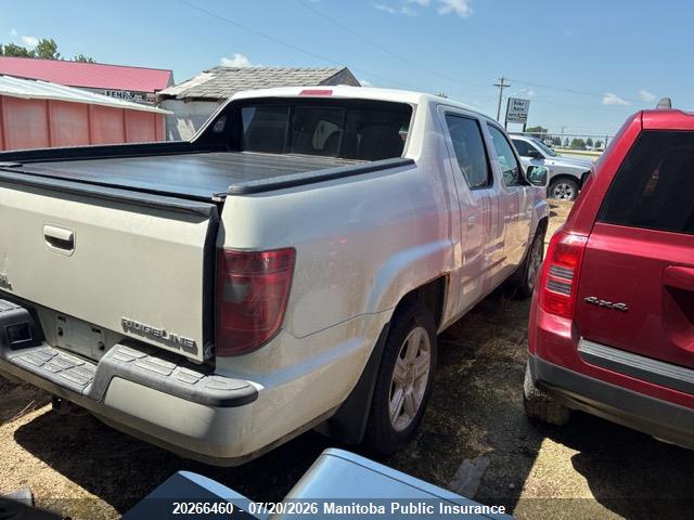 2010 HONDA RIDGELINE RTL thumbnail 4