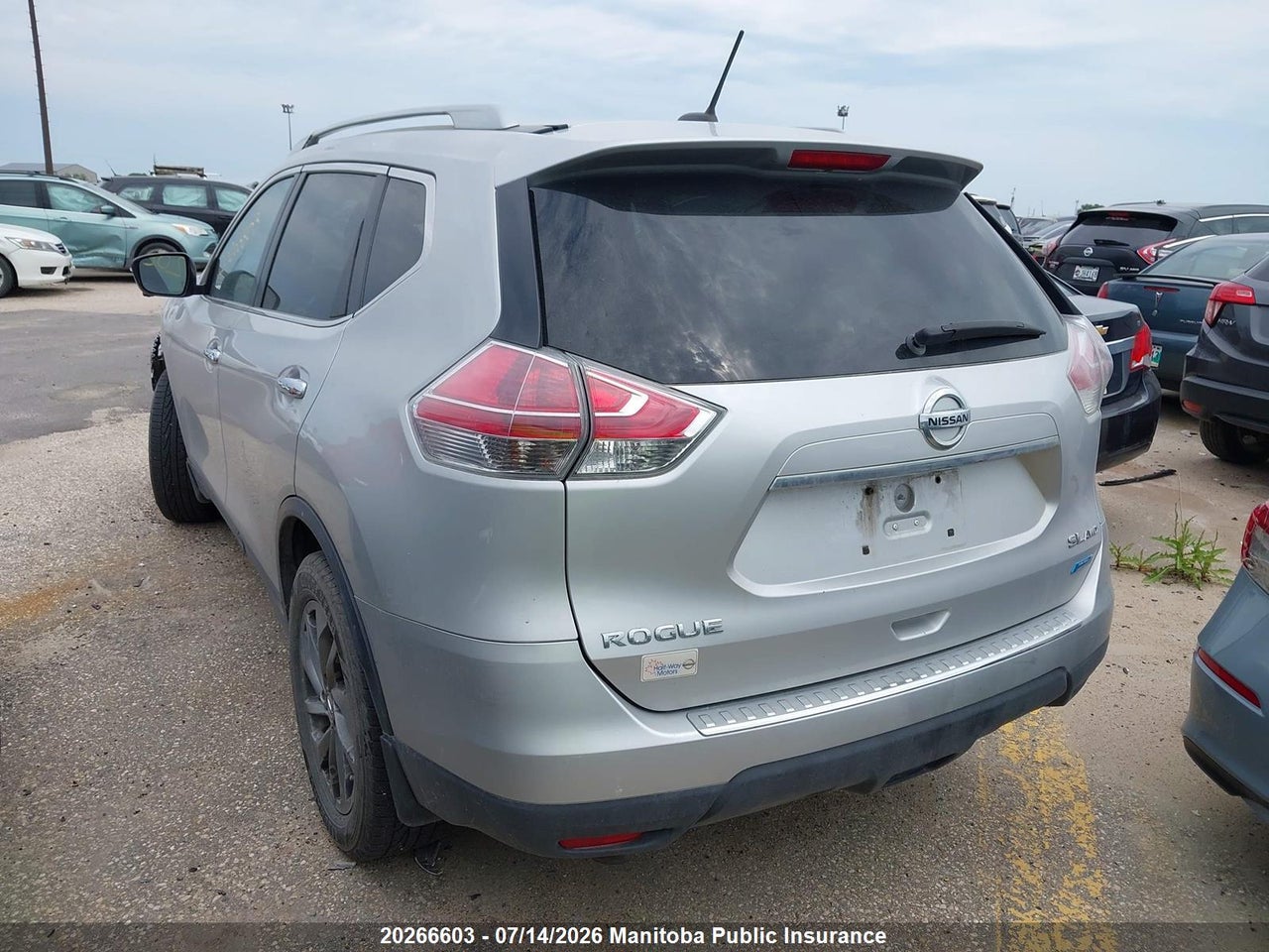 2014 NISSAN ROGUE SL thumbnail 4