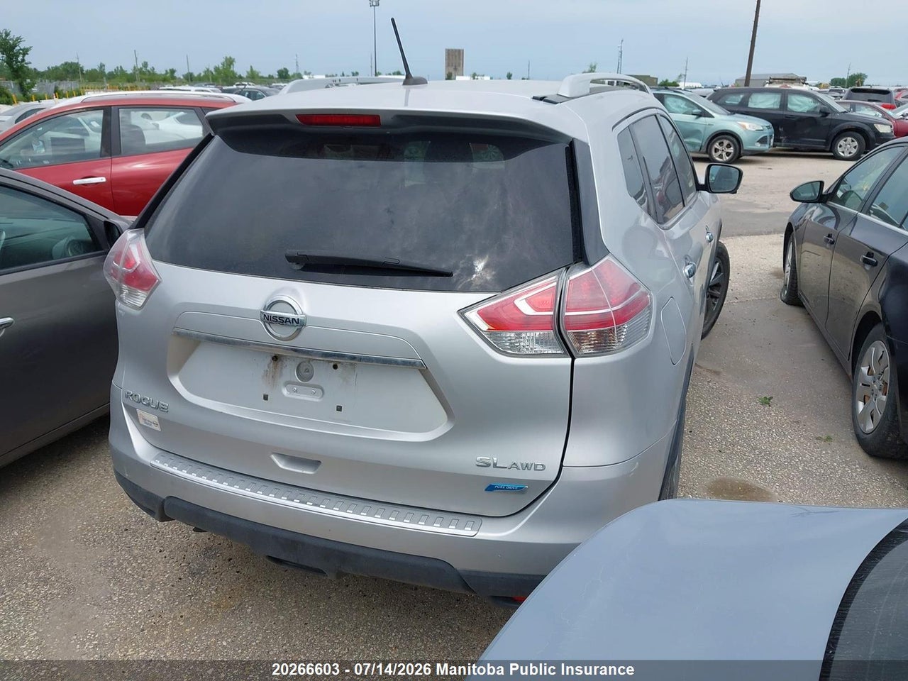 2014 NISSAN ROGUE SL thumbnail 5