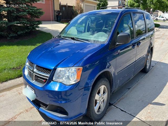2011 DODGE GRAND CARAVAN SXT thumbnail 3
