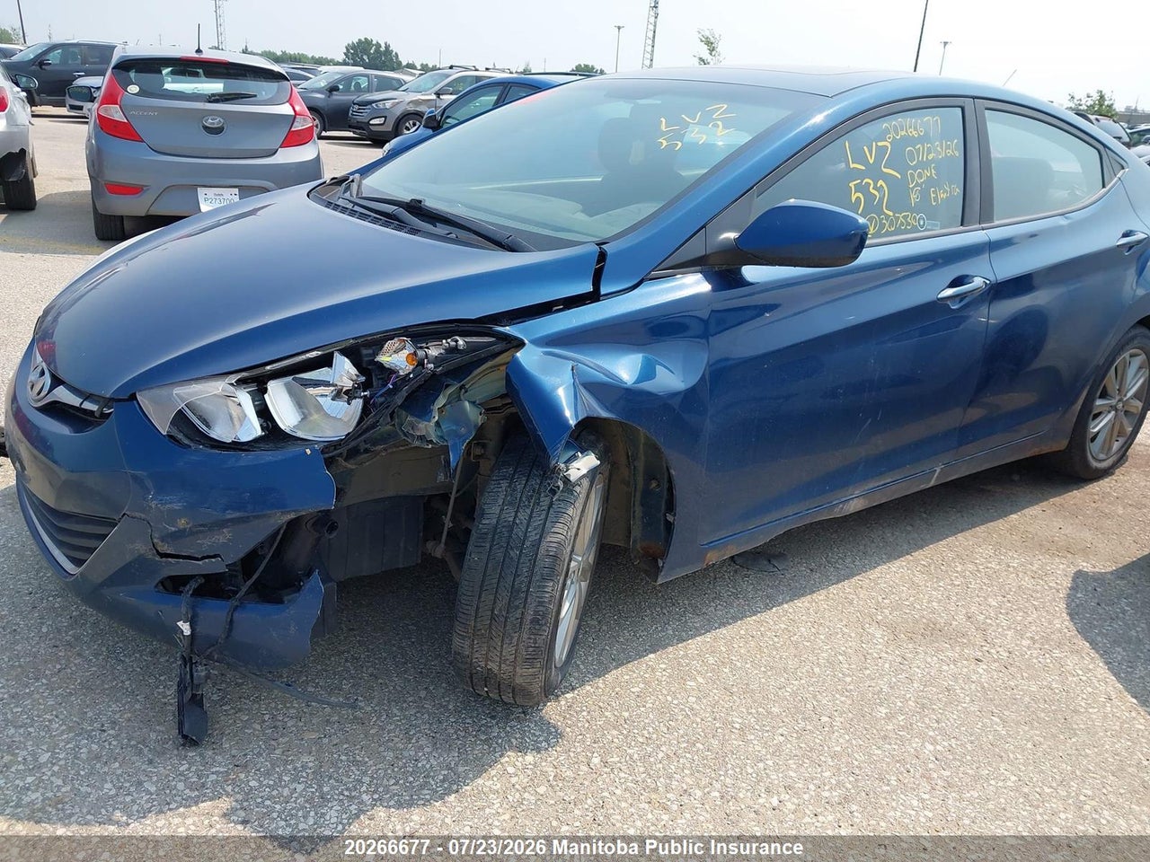 2015 HYUNDAI ELANTRA GL thumbnail 7