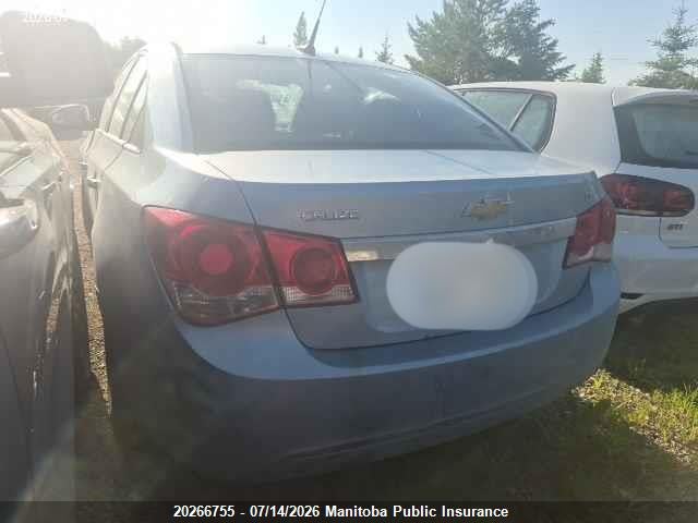 2012 CHEVROLET CRUZE LT TURBO  thumbnail 4