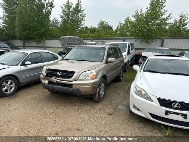 2005 HONDA PILOT EX-L  thumbnail 3