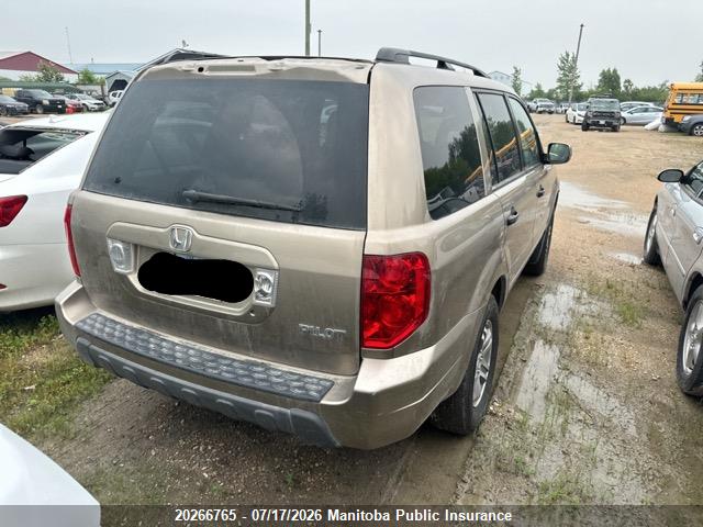 2005 HONDA PILOT EX-L  thumbnail 5