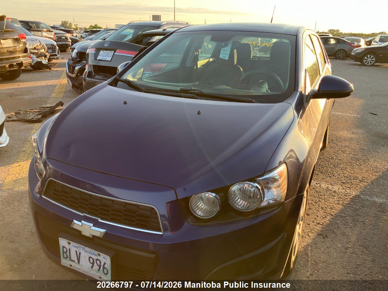 2013 CHEVROLET SONIC LS thumbnail 12