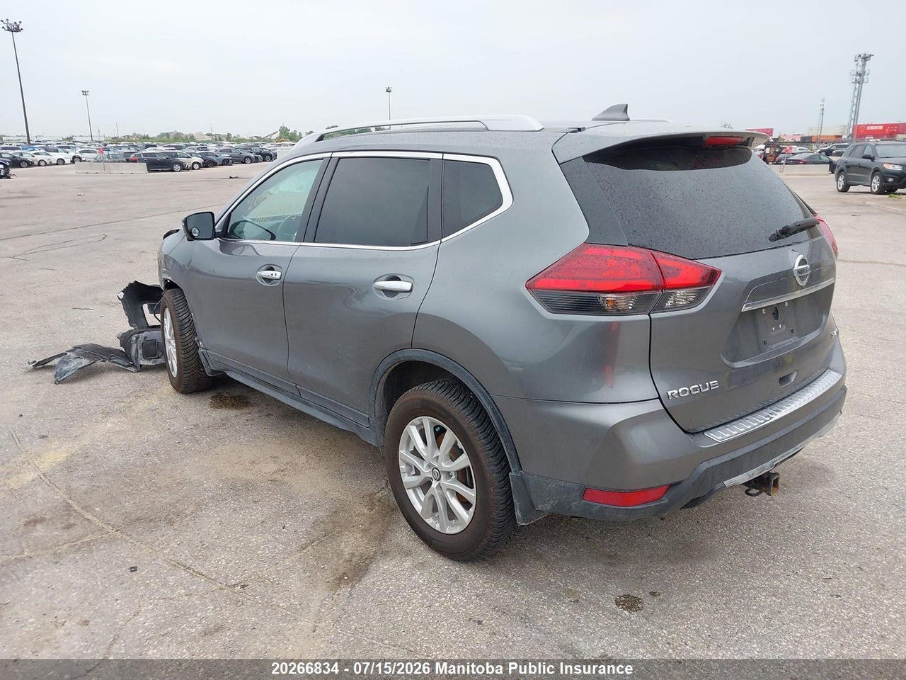 2017 NISSAN ROGUE SV thumbnail 4