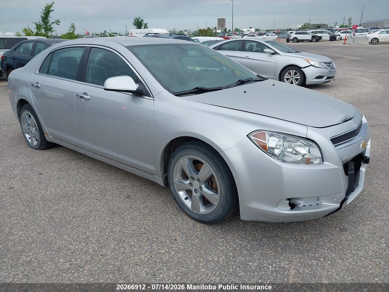 2012 CHEVROLET MALIBU LT thumbnail 2