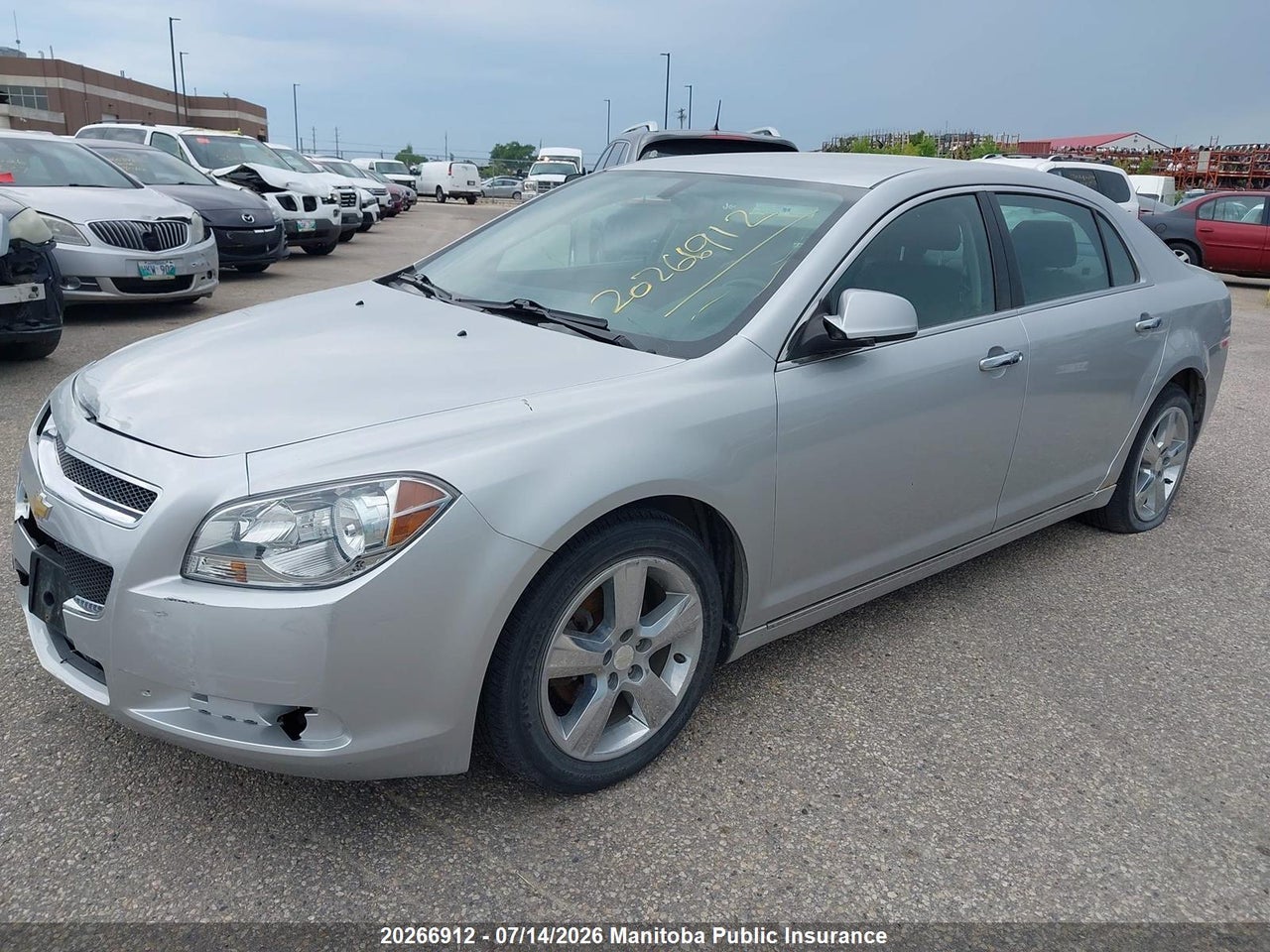 2012 CHEVROLET MALIBU LT thumbnail 3