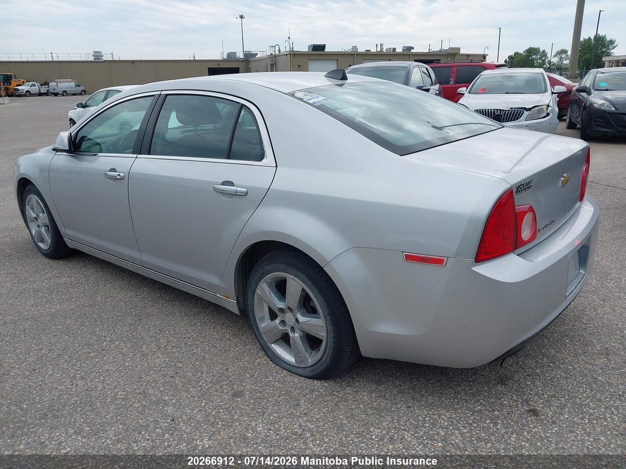 2012 CHEVROLET MALIBU LT thumbnail 4