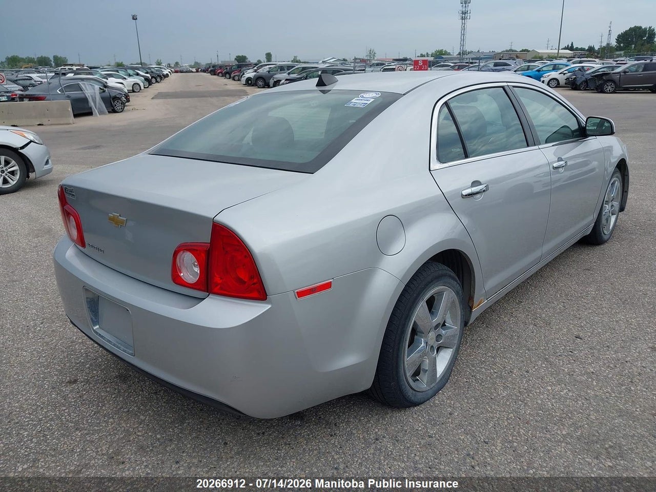 2012 CHEVROLET MALIBU LT thumbnail 5