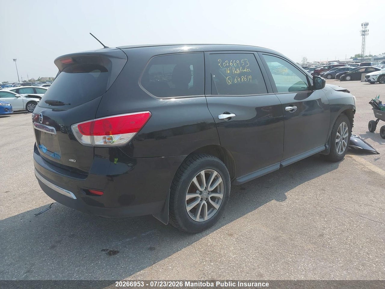 2016 NISSAN PATHFINDER S thumbnail 5