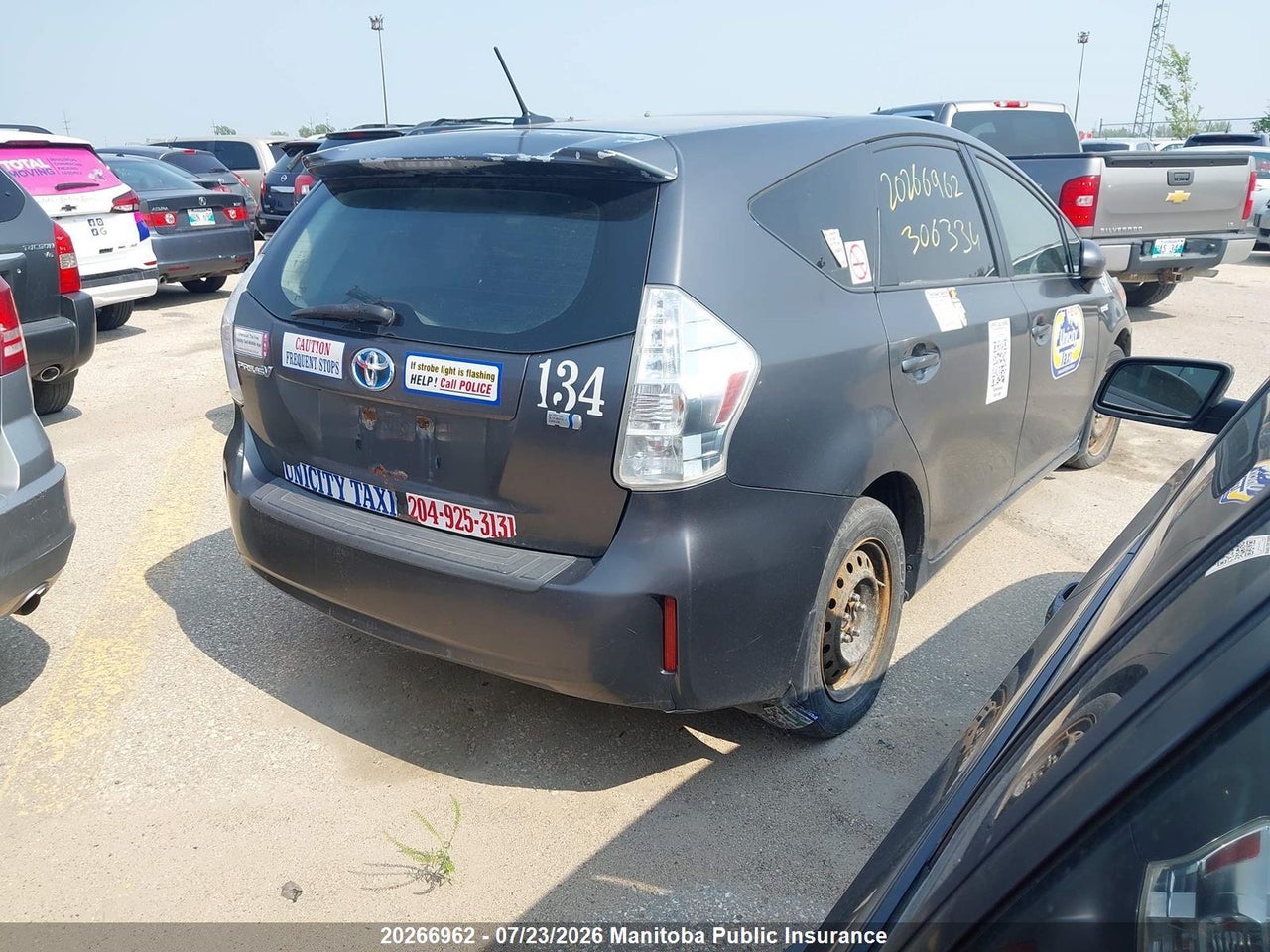 2014 TOYOTA PRIUS V thumbnail 5