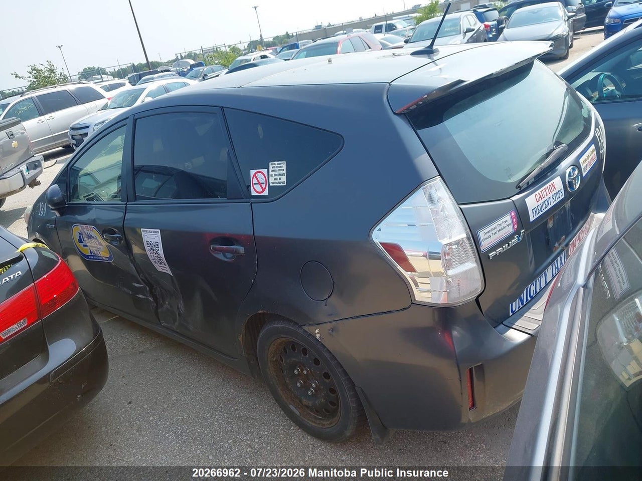 2014 TOYOTA PRIUS V thumbnail 7