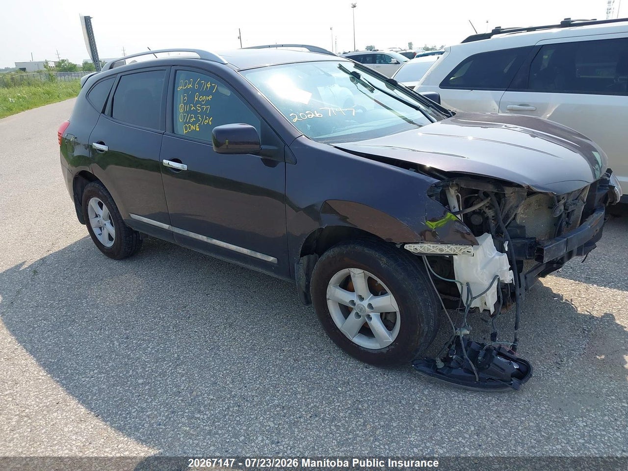 2013 NISSAN ROGUE SV thumbnail 2