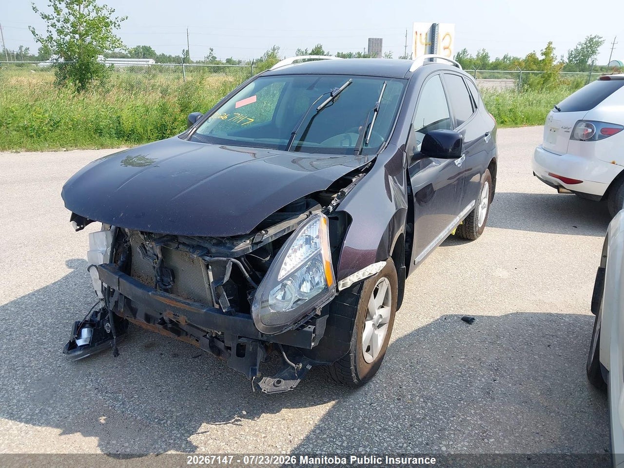 2013 NISSAN ROGUE SV thumbnail 3